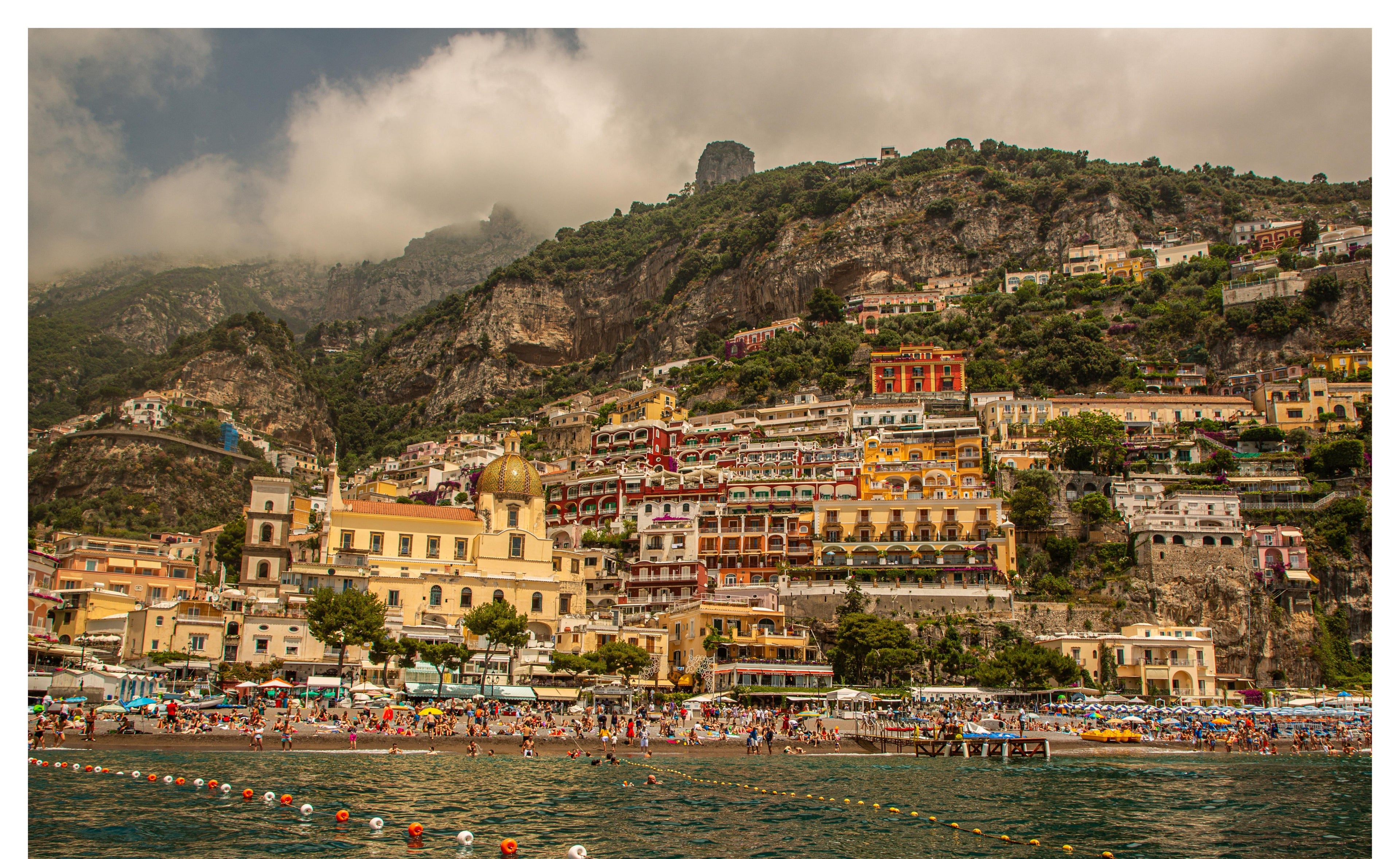 Positano from the Sea