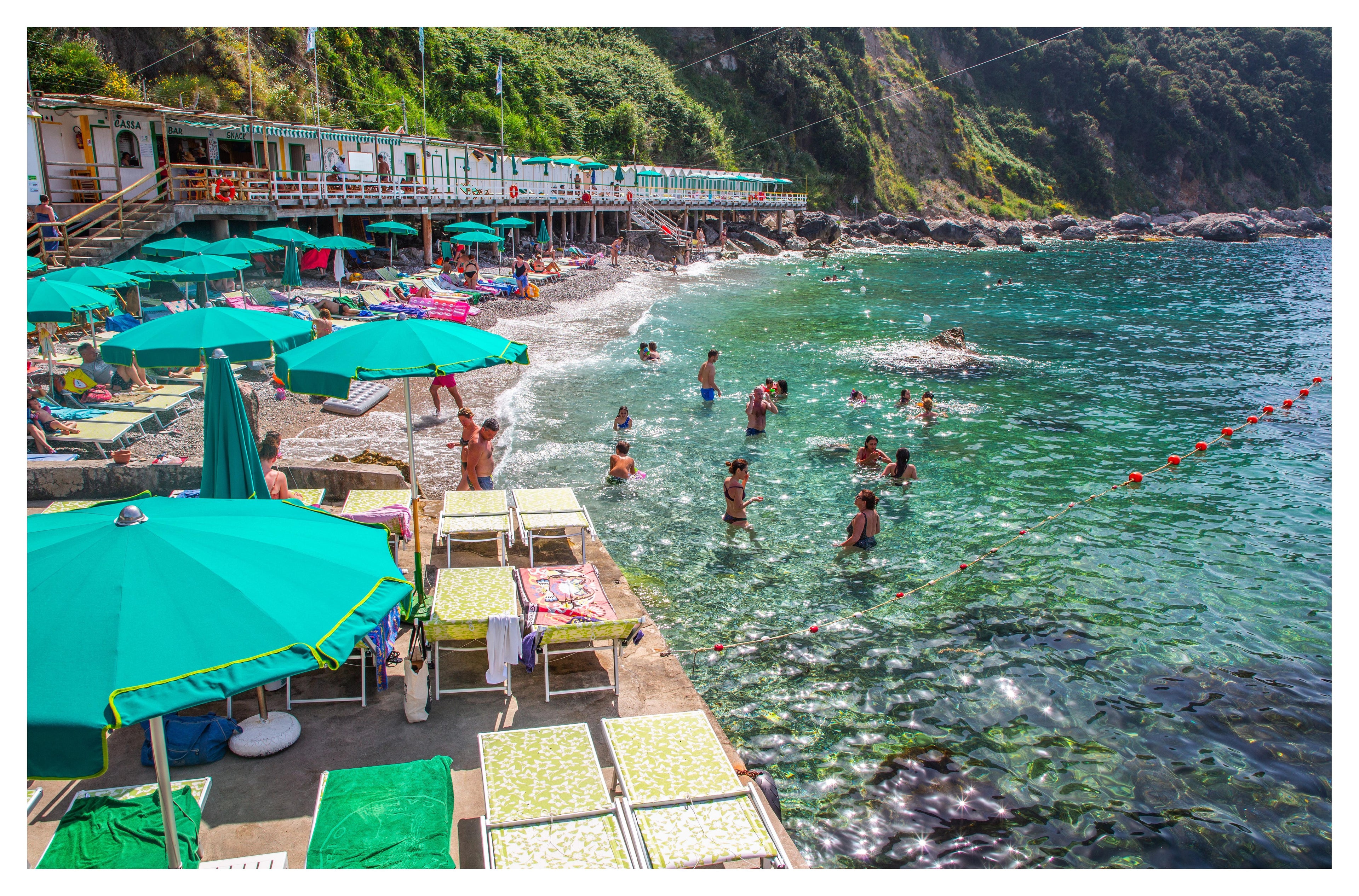 Green Umbrellas, Amalfi Coast