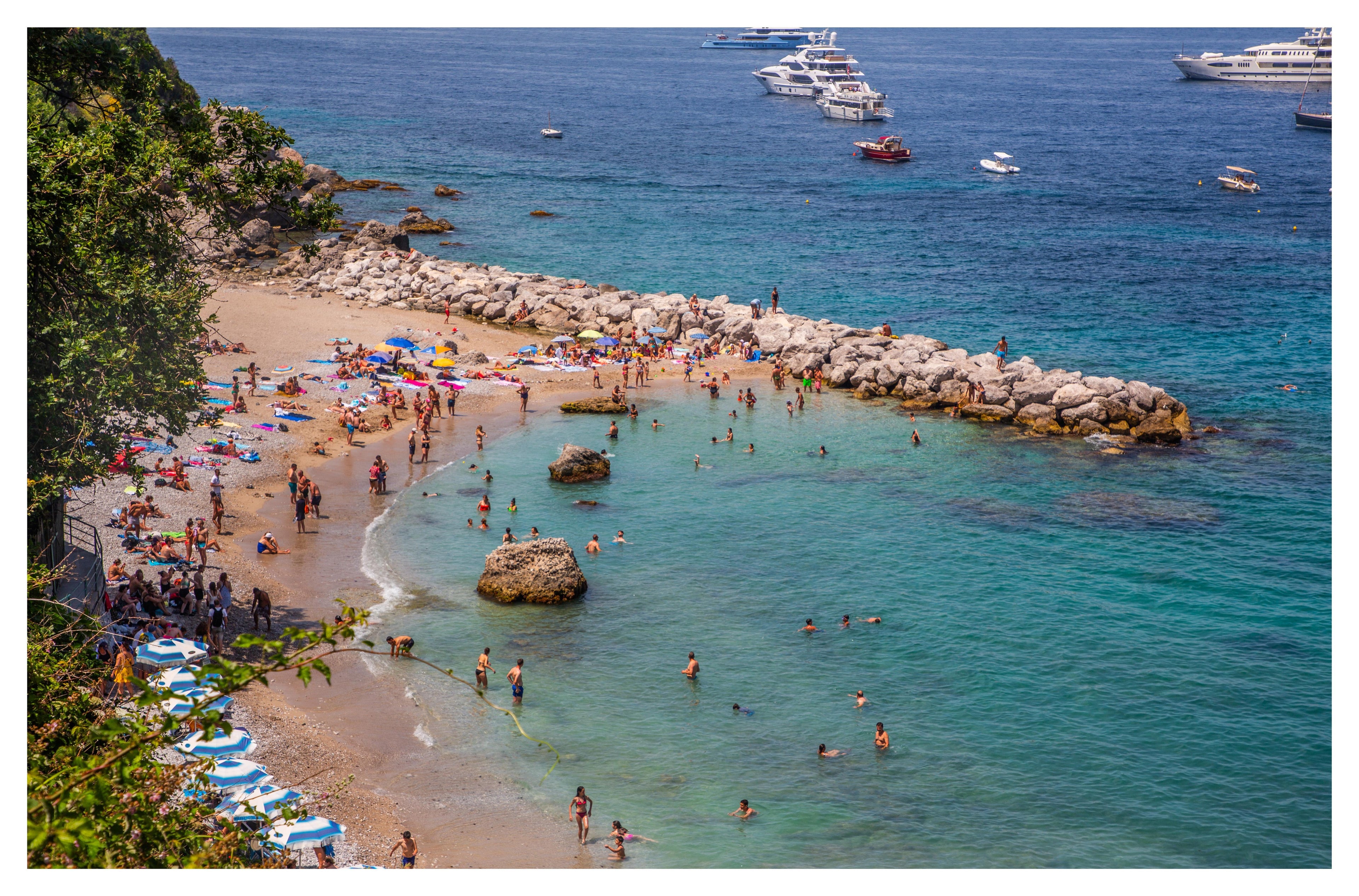 Hidden Beach from Above
