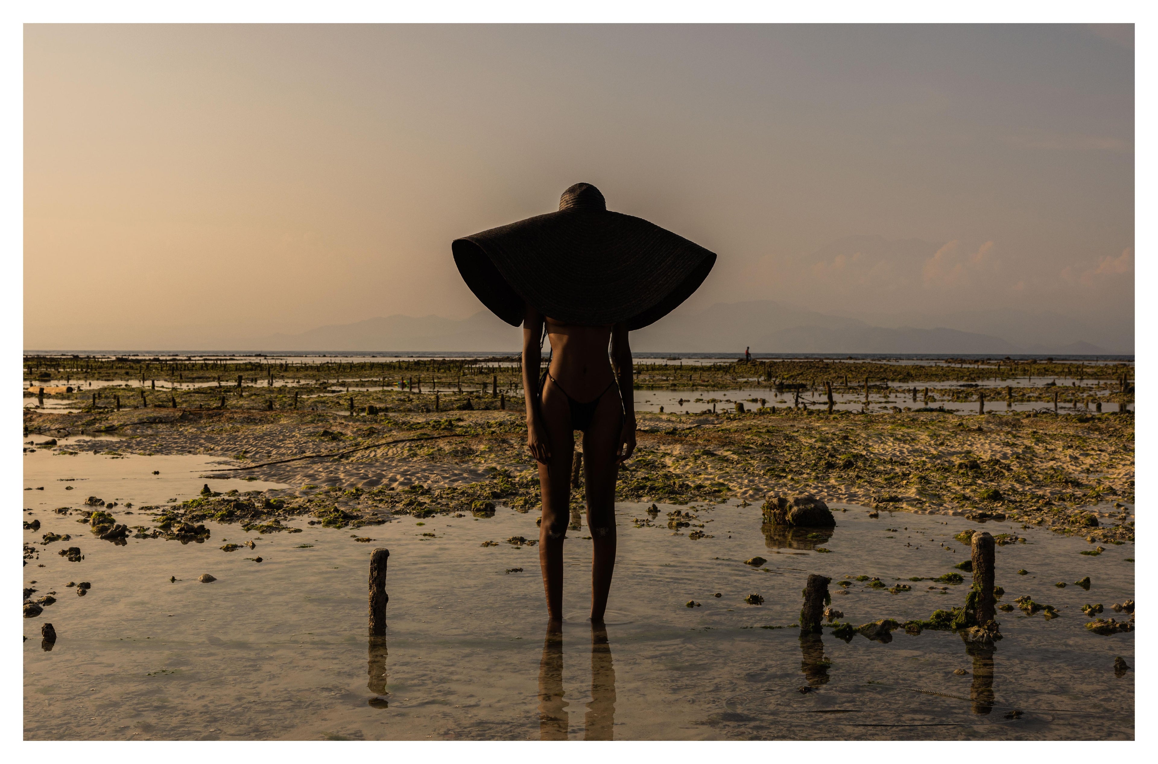 Low Tide Surfer