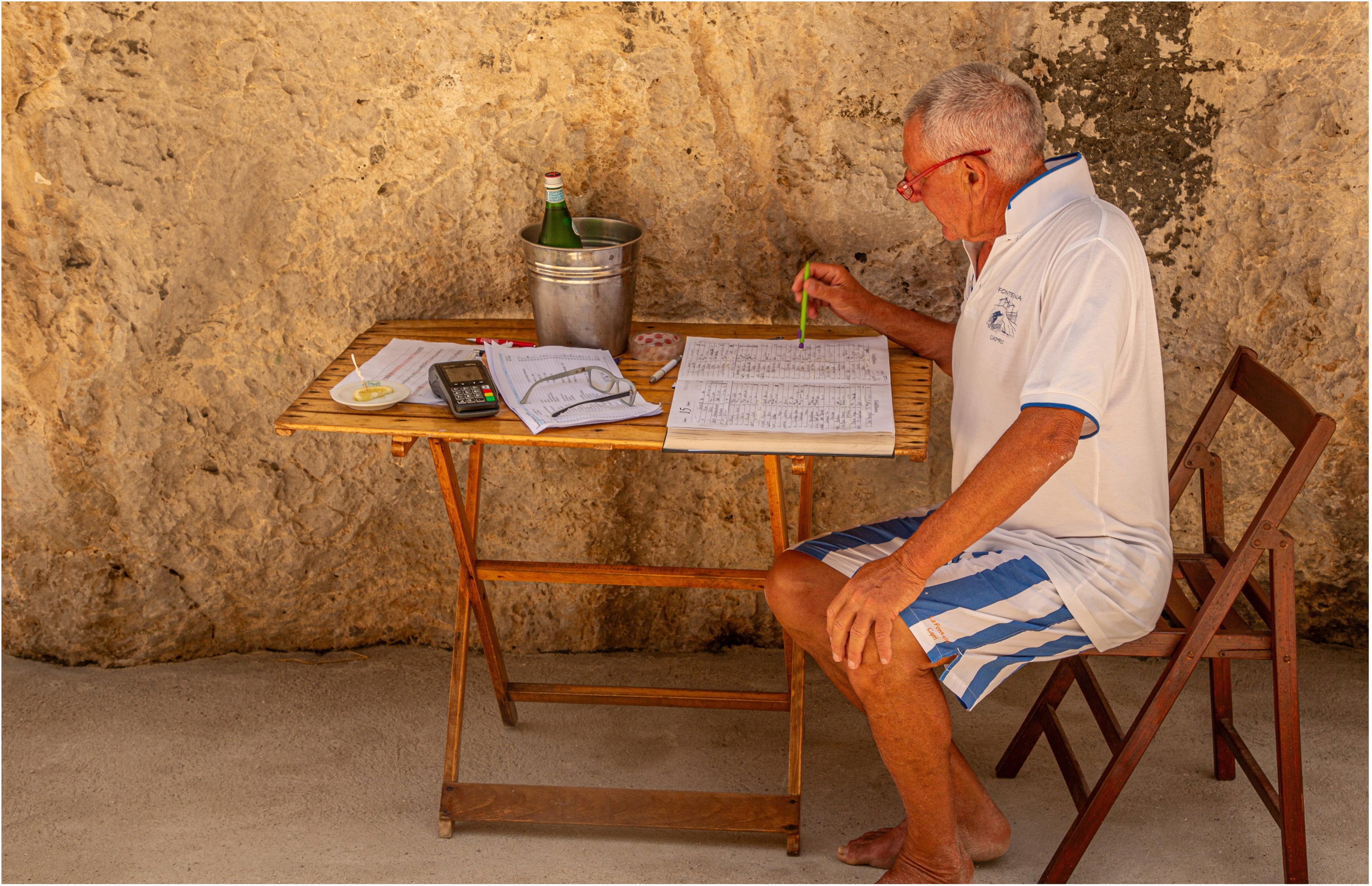 The Bookkeeper, Capri