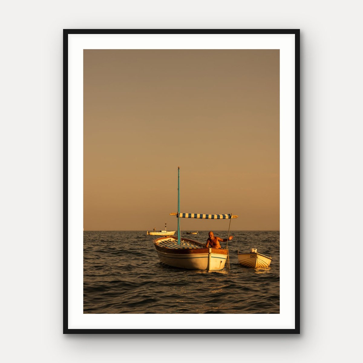 Fisherman at Sunset