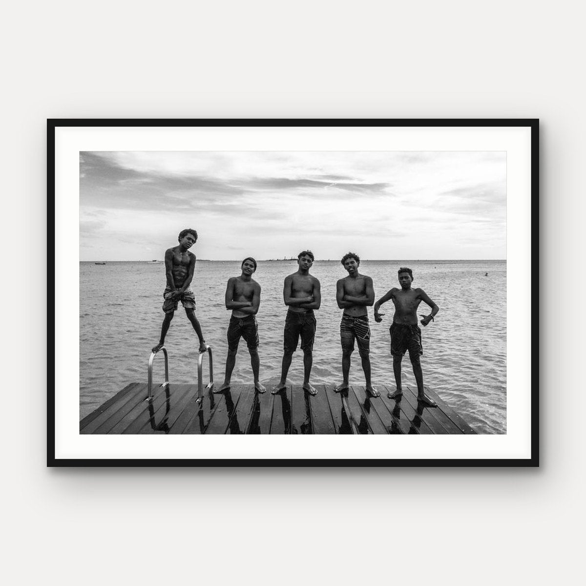 Five on the Dock
