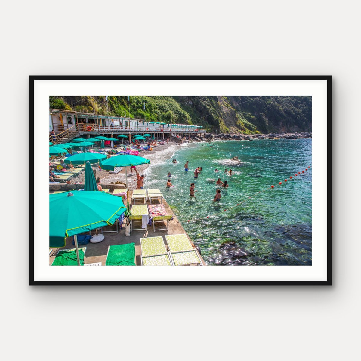 Green Umbrellas, Amalfi Coast