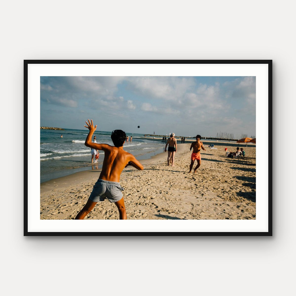 Matkot on the Shore